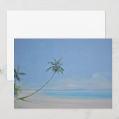 Palm Trees Kaart (Voorkant / Achterkant)