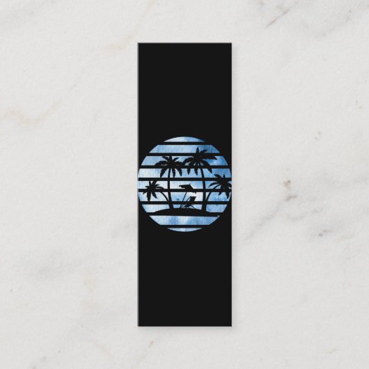 PALM TREES KLANTENKAARTJE (Voorkant)