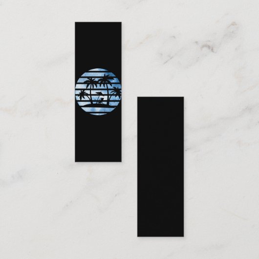 PALM TREES KLANTENKAARTJE (Voorkant / Achterkant)