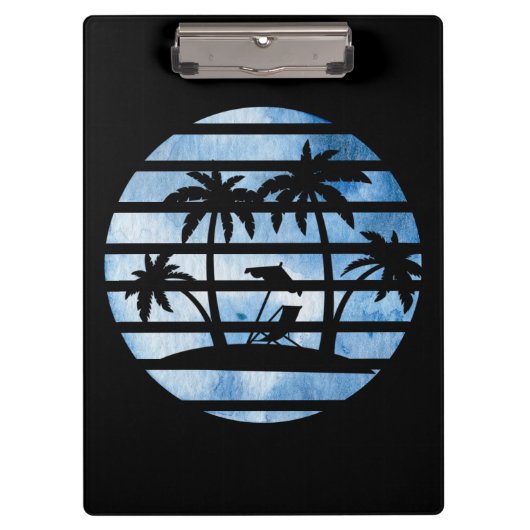 PALM TREES KLEMBORD (Voorkant)