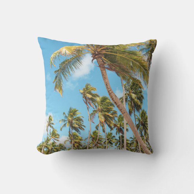 Palm trees kussen (Voorkant)