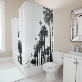 Palm Trees LA Shower Curtain Douchegordijn