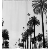 Palm Trees LA Shower Curtain Douchegordijn (Voorkant)