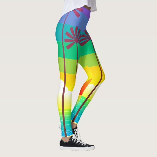 Palm Trees Leggings (Rechts)
