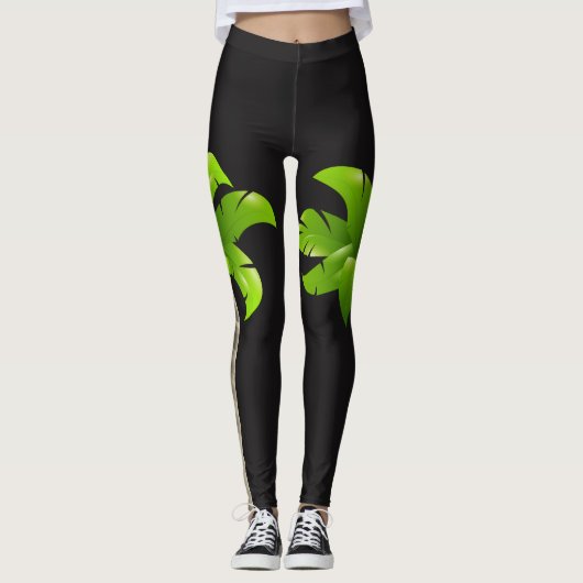 Palm Trees Leggings (Voorkant)