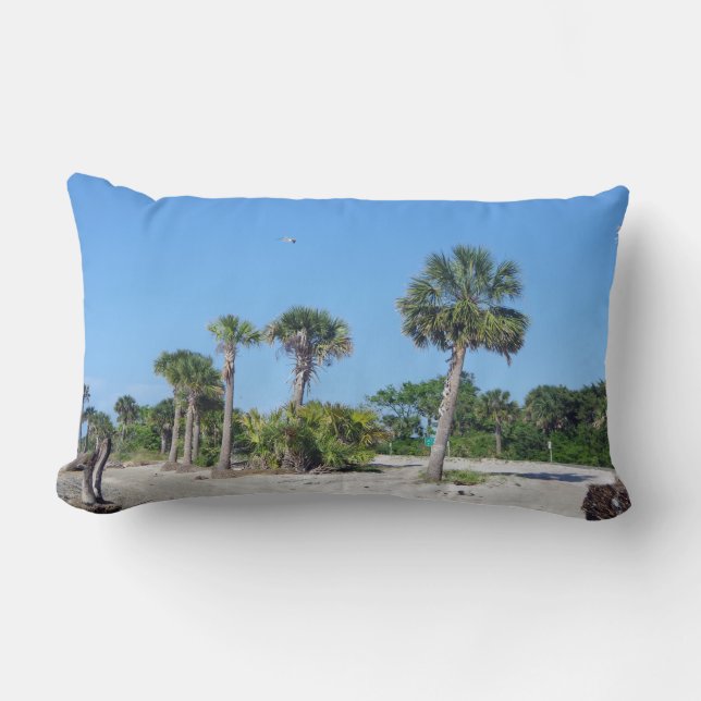 Palm Trees lumbaal kussen (Voorkant)