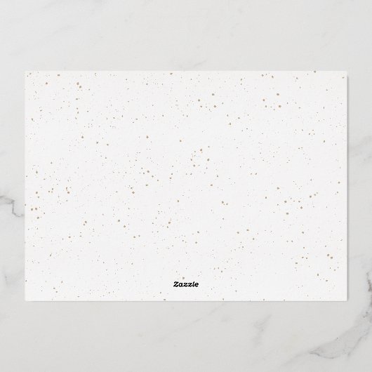 Palm Trees Mele Kalikimaka Two Photo Collage Folie Feestdagenkaart (Achterkant)