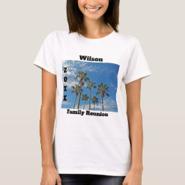 Palm Trees Paradise Family Reunion Keepomwille T-shirt