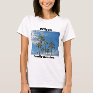Palm Trees Paradise Family Reunion Keepomwille T-shirt