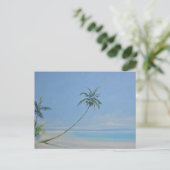 Palm Trees Post Card Briefkaart (Staand voorkant)