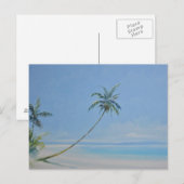 Palm Trees Post Card Briefkaart (Voorkant / Achterkant)