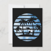 PALM TREES SAVE THE DATE (Voorkant)