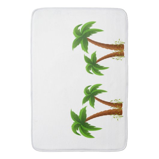 Palm Trees Schattigee badkamer badmat (Voorkant Verticaal)