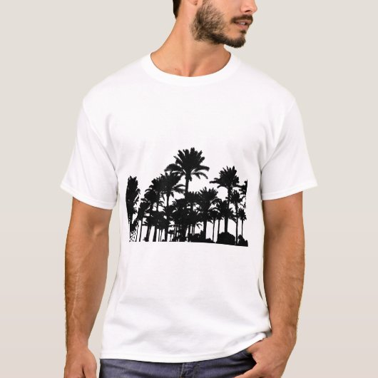 Palm Trees Silhouette T-shirt (Voorkant)