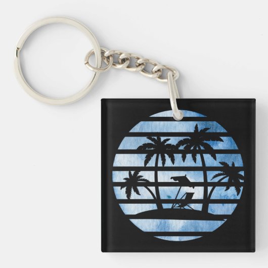 PALM TREES SLEUTELHANGER (Voorkant)