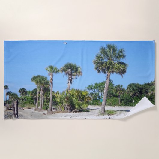 Palm Trees strandlaken (Voorkant)