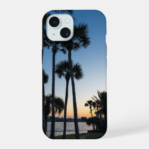 Palm Trees Sunrise Destin Florida iPhone hoesje 15 Case