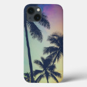 Palm Trees Sunset Case-Mate iPhone Case (Achterkant)