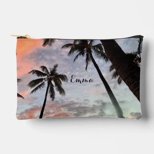 Palm Trees Sunset Etui (Voorkant)