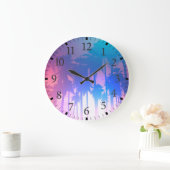 Palm Trees Sunset Wall Clock Grote Klok (Huis)