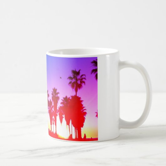 Palm Trees Venice Beach Koffiemok (Rechts)