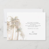 Palm Trees We hebben adresaankondiging verplaatst (Achterkant)