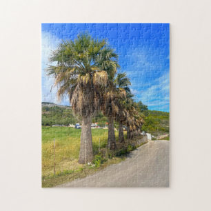 Palm Trees Zakynthos Griekenland Legpuzzel