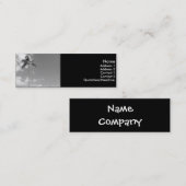 Palm Treet Skinny Profile Card Mini Visitekaartje (Voorkant / Achterkant)