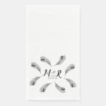 Palm Tropische Blad Ring Trouw Logo 