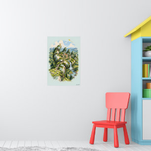 Palm van de Gevallen Reus Poster