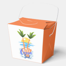 Palm van de Oceaanziel Bedankdoosjes