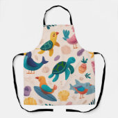 Palm Vibes All-Over Print Schort Cadeau (Voorkant)