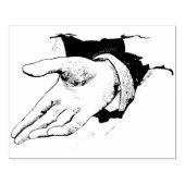 Palm Wall Break Rubber Art Stamp Rubberstempel (Afrduk)