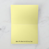Palm Warbler Achtertuin Vogel Gepersonaliseerd Kaart (Binnen)