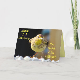 Palm Warbler Achtertuin Vogel Gepersonaliseerd Kaart