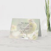 Palm Warbler Kaart (Achterkant)