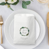 Palm Wreath Wedding Bedankt Bedankzakje