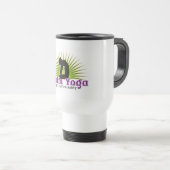 PALM YOGA TRAVEL MUG REISBEKER (Voorkant rechts)