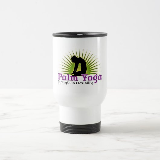 PALM YOGA TRAVEL MUG REISBEKER (Center)