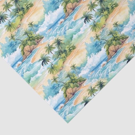 Palm zomer tissuepapier (Detail)