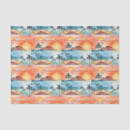 Palm zomer tissuepapier (Voorkant)