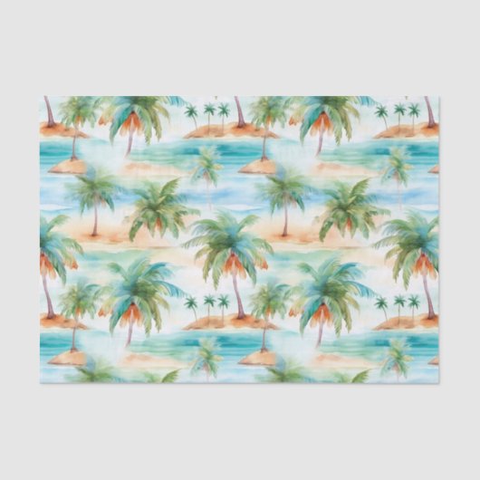 Palm zomer tissuepapier (Voorkant)