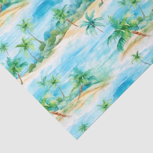 Palm zomer tissuepapier (Detail)