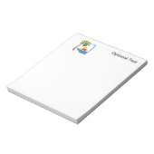 Palm, zon en Zee Notitieblok (Linkerzijde)