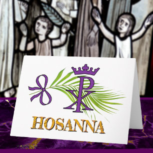 PALM ZONDAG HOSANNA KAART