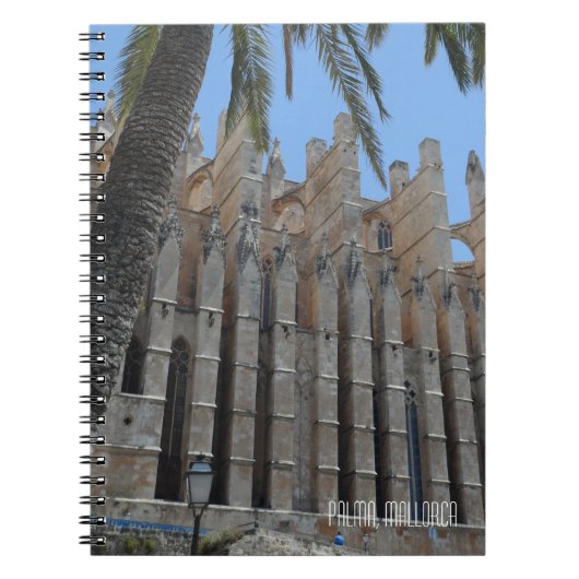 Palma Cathedral Majorca Spanje Vacation Souvenir Notitieboek (Voorkant)