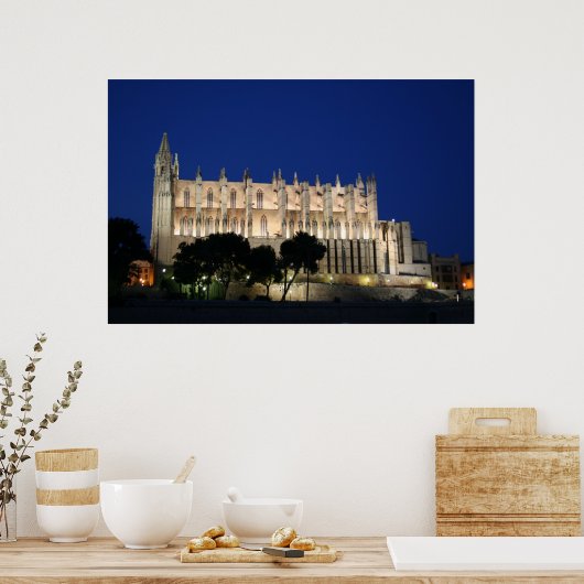 Palma Cathedral Poster (Keuken)