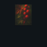 Palma Christi: Toxic Elegance Impressionist Art Canvas Afdruk<br><div class="desc">A masterfully rendered painting of the Palma Christi plant, highlighting its iconic red spiky seed pods and large, structural leaves. Part of the 'Toxic Elegance' collection, this piece balances vibrant color with a dark, atmospheric background through thick, expressive impasto-style textures. The crimson pods appear to radiate with a warm, internal...</div>