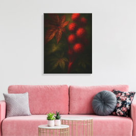Palma Christi: Toxic Elegance Impressionistische K Canvas Afdruk