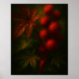 Palma Christi: Toxic Elegance Impressionistische K Poster